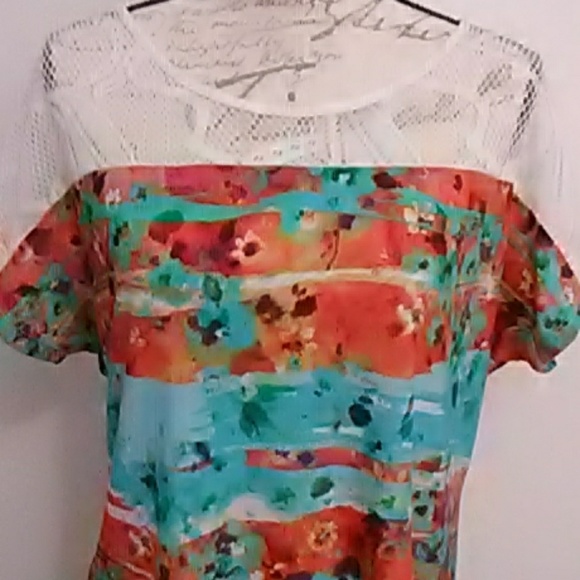Ma Cherie colorful blouse - Picture 3 of 4
